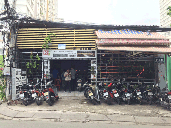 Sang quán cafe mặt tiền 34 Trịnh Đình Thảo quận Tân Phú