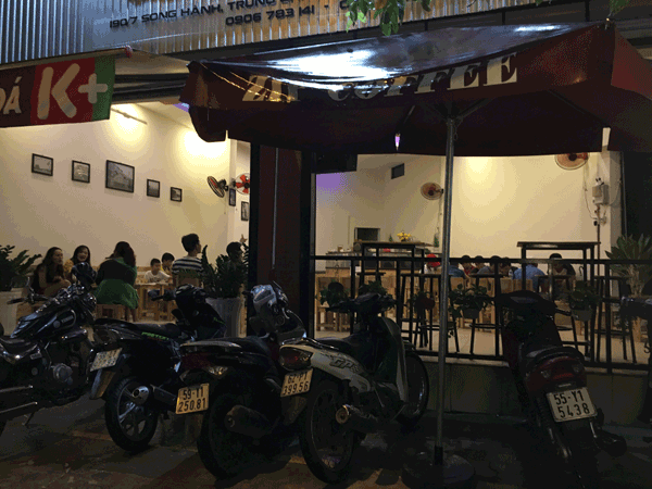 Sang quán cafe mặt tiền đường SOng Hành
