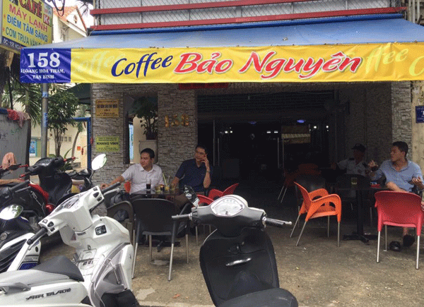 Sang quán cafe Máy lạnh 2 mặt tiền Quận Tân Bình