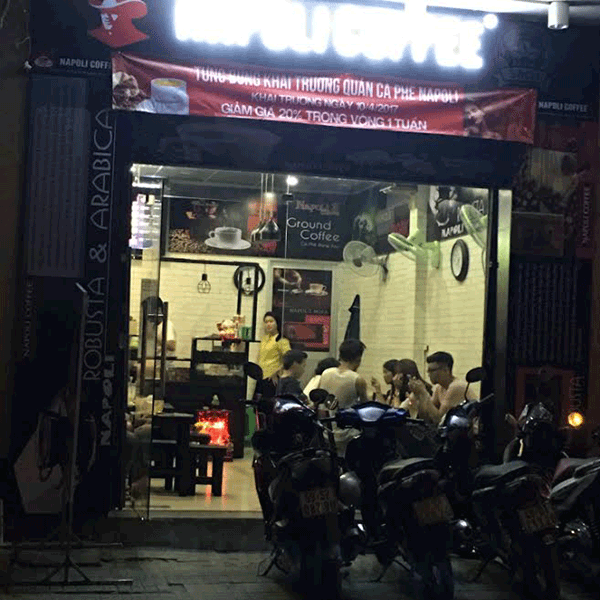 Sang quán cafe Napoli quận Phú Nhuận
