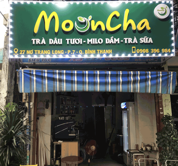 Sang quán cafe pha máy đường Nơ Trang Long, Quận Bình Thạnh