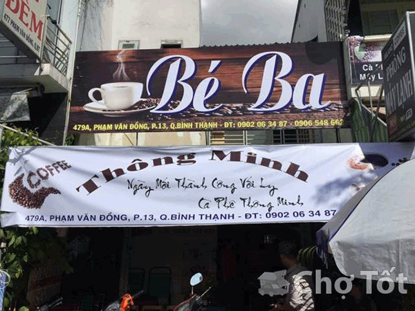 Sang Quán cafe Phạm Văn Đồng , Bình Thạnh