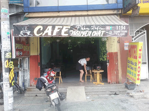 Sang quán cafe quận Gò Vấp