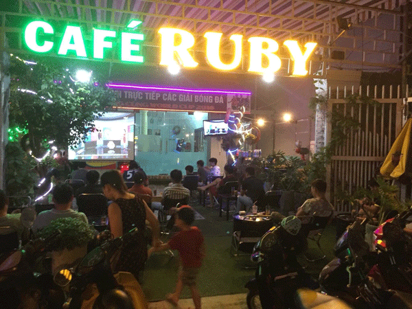 Sang quán cafe ruby Khu Nam Long, Quận 12