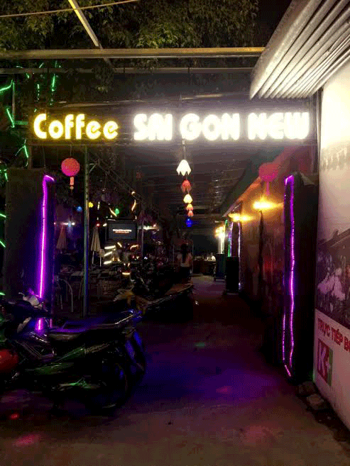 Sang quán cafe Sân Vườn Bình Dương
