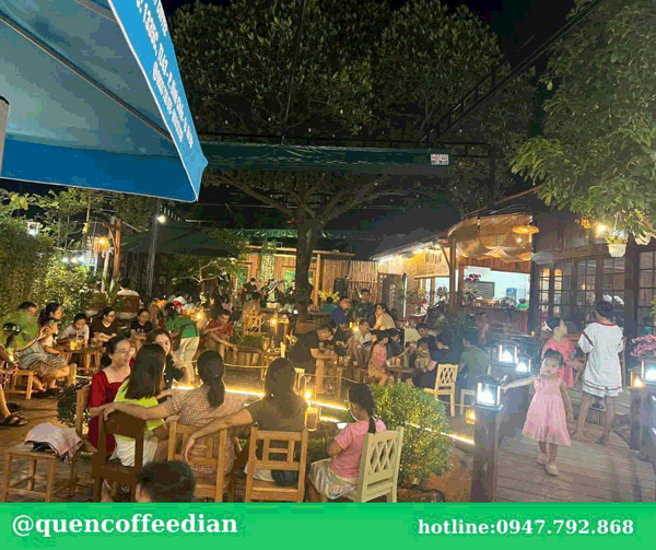 Sang quán cafe sân vườn siêu đẹp