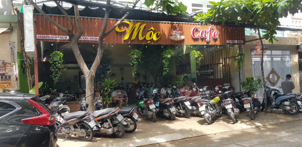 Sang quán cafe sinh tố võng tại Gò Vấp