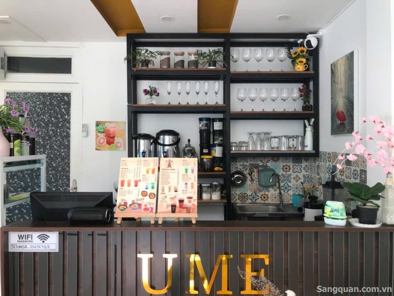 Sang quán cafe trà sữa - mì cay tại Quận Bình Thạnh