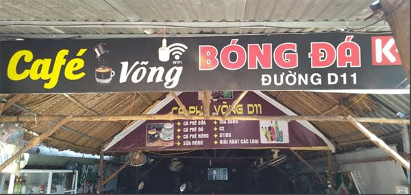 Sang quán cafe Võng KDC Vietsing, Thuận An, Bình Dương