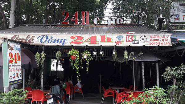 Sang quán cafe võng KDC vĩnh lộc, quận Bình Tân