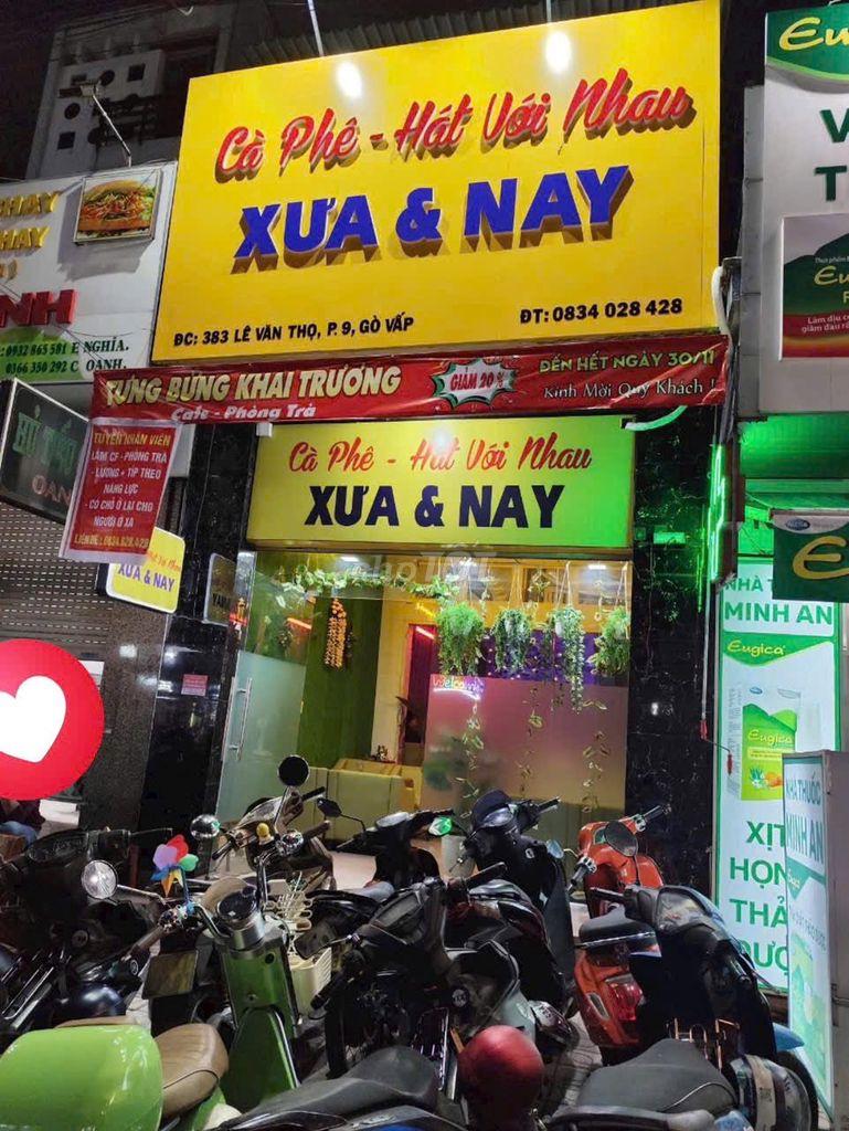 Sang quán hat với nhau MT Lê Văn Thọ, Gò Vấp