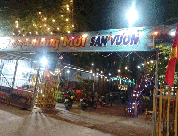 Sang quán cafe sân vườn thoáng mát Tại Bình Dương