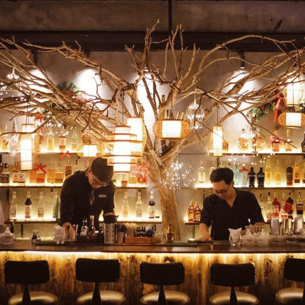 sang nhượng Quán Rooftop, Bar