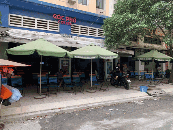 Sang nhanh quán cafe Góc Phố tại Hoàng Kim Giao, Quận 8