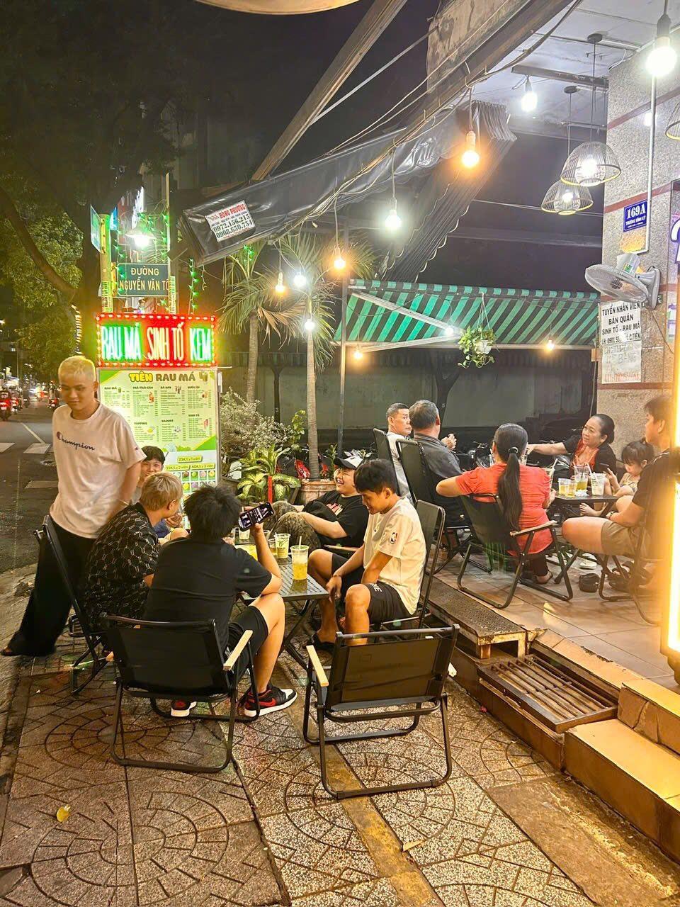 Sang quán Cafe ,Rau Má, Sinh tố, nước ép, trà sữa, trà trái cây Quận Tân Phú
