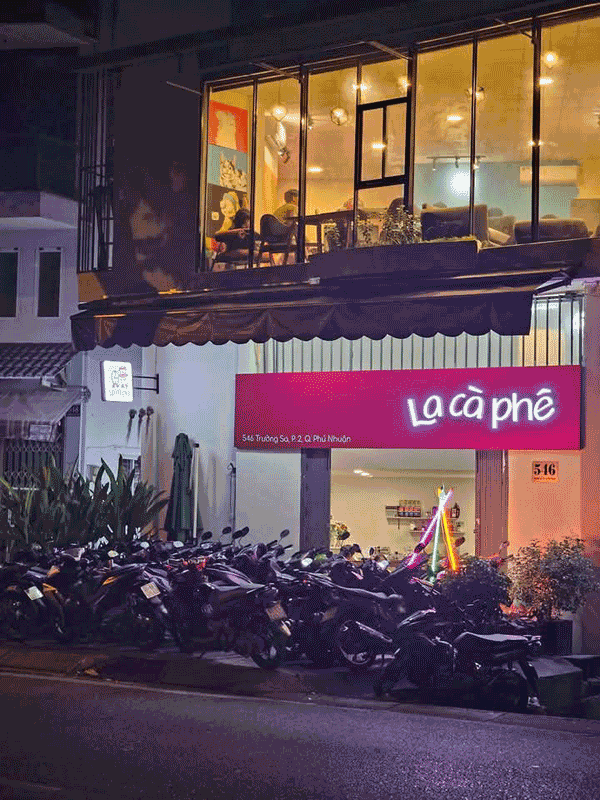 Sang quán cà phê mặt tiền Trường Sa Quận Phú Nhuận