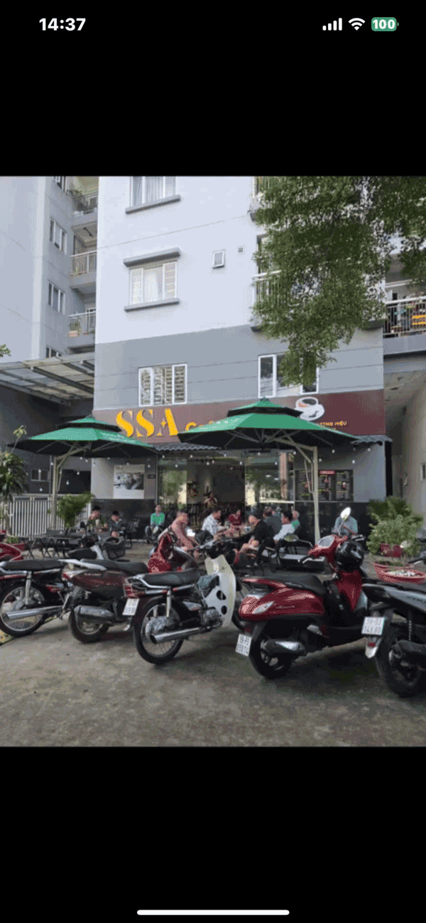 Sang Quán Café Khu Vực Khu Vực Quận Tân Phú - TP . HCM