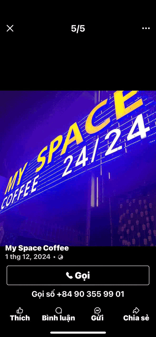 Sang Quán COFFEE 24/24 Khu Vực Gò Vấp - TP. HCM