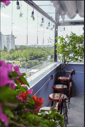 SANG NHƯỢNG QUÁN CÀ PHÊ ROOFTOP – KHU DÂN CƯ TRUNG SƠN