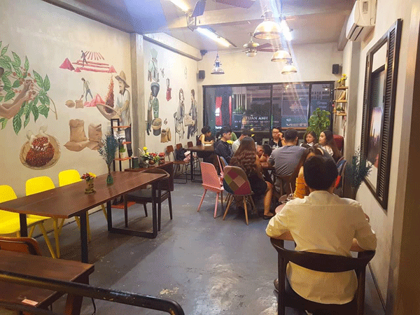 Cần Sang  gấp quán cafe trà sữa