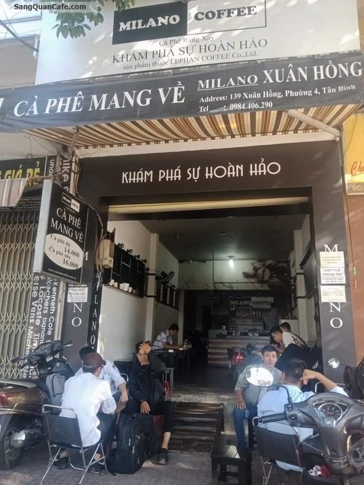 Cần sang gấp quán cafe mặt tiền Xuân Hồng