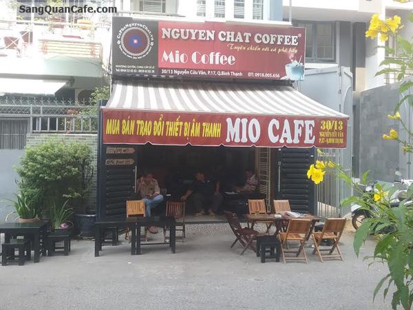 cần sang gấp quán cafe thiết kế đẹp