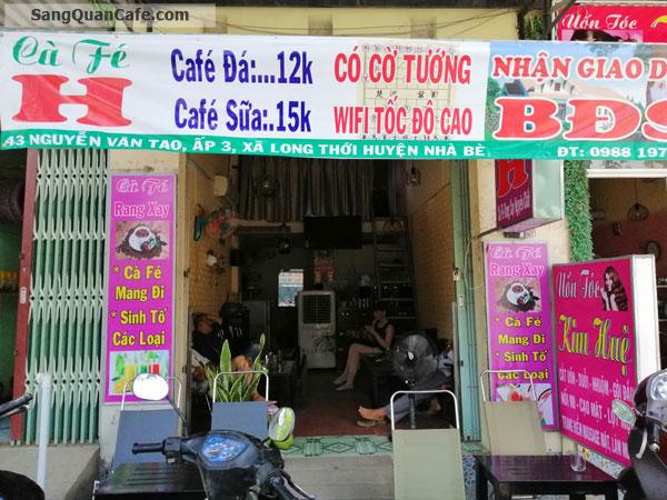 cần sang lại quán cafe. Diện tích 25m