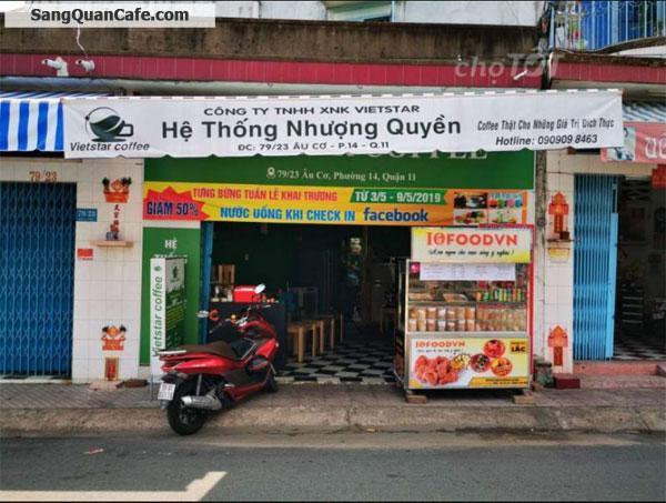 cần sang lại quán cafe Âu Cơ P14 Quận 11