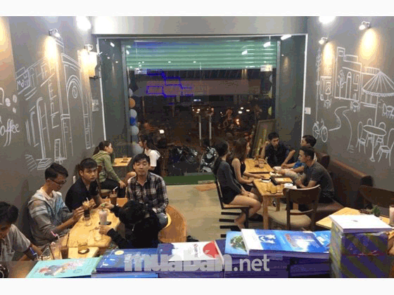 Sang lại toàn bộ quán cafe thương hiệu MƠ BOOK COFFEE Quận 11.