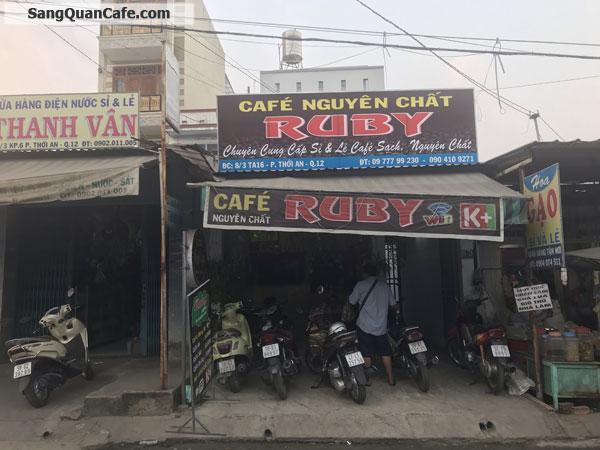 cần sang lại toàn bộ quán cafe mặt tiền đường