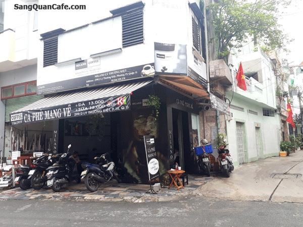 cần sang lỗ quán cafe Milano 2 mặt tiền.