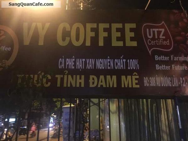 Cần sang quán cafe đang kinh doanh đông khách