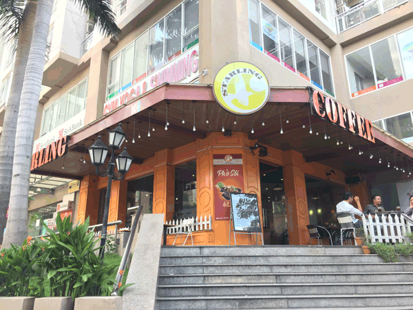 Sang quán cafe nằm ngay 2MT chung cư Horizon Quận 1