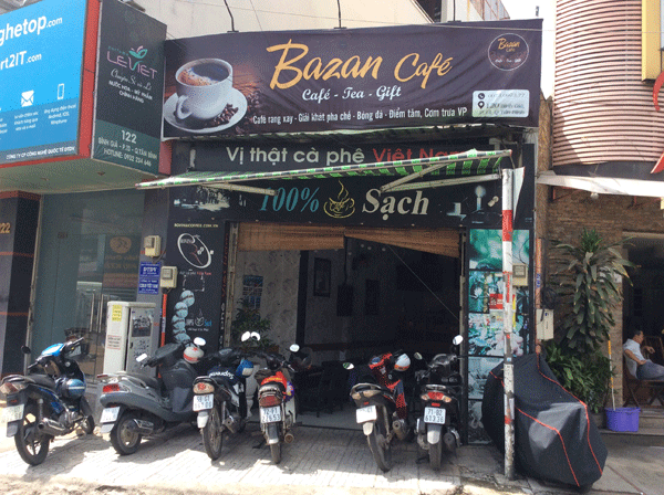 Cần sang quán cafe, Ngay cầu vượt Hoàng Hoa Thám