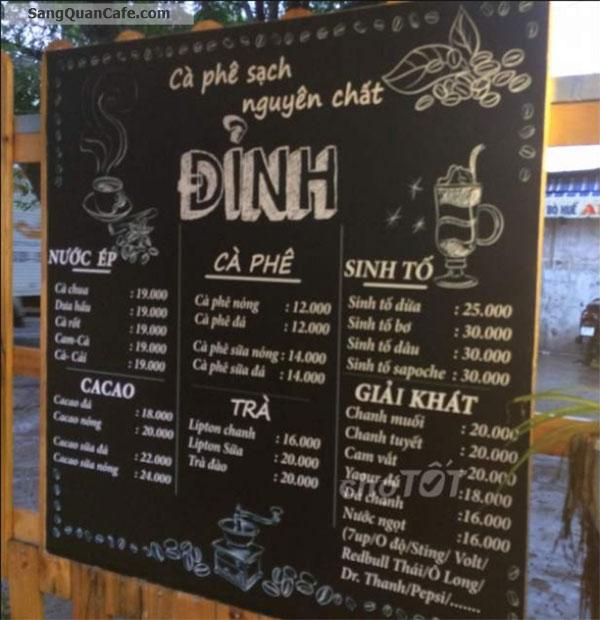 Cần sáng quán cafe sạch quận 6