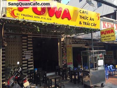 Cần sang quán cafe vị trí đẹp, cạnh công viên Lê Thị Riêng,