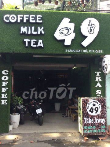 Đi du học nên chuyển nhượng lại quán cafe giá rẻ