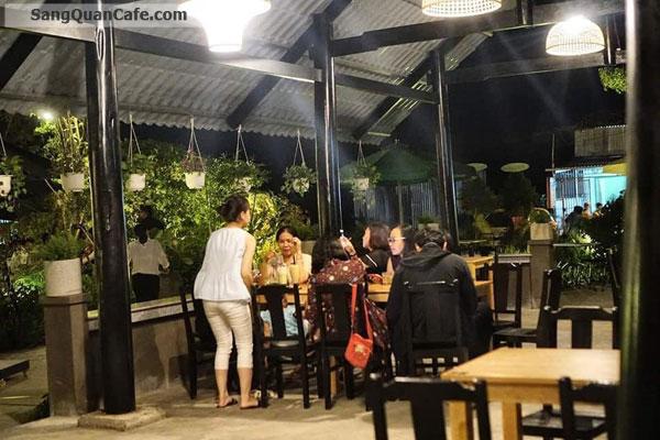 Sag quán cafe sân vườn 2.000m2