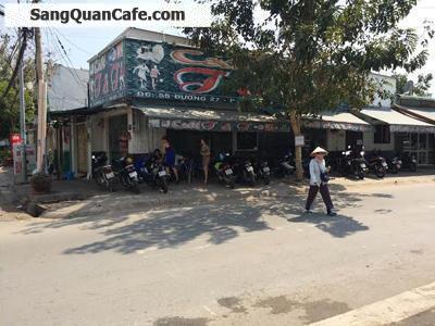 Sang gấp quán cafe 2 mặt tiền Quận 7