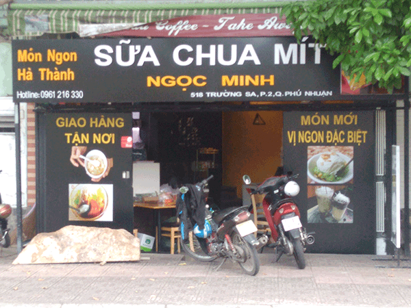 Sang gấp quán cafe & trà sữa Q.Phú Nhuận.