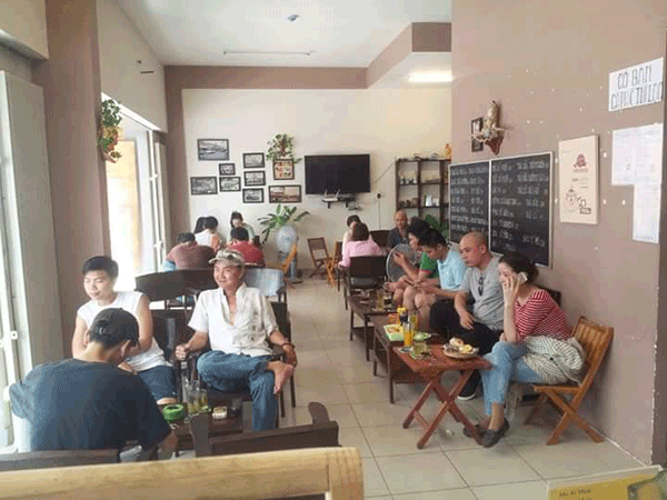 Sang gấp quán cafe Bình Dương