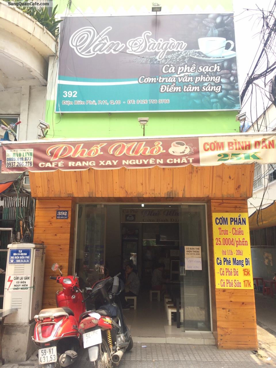 Sang Gấp Quán Cafe Cơm VP Đông Khách quận 10