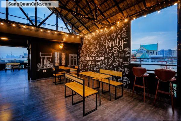 Sang gấp quán cafe decor sang trọng lượng khách cso sẵn