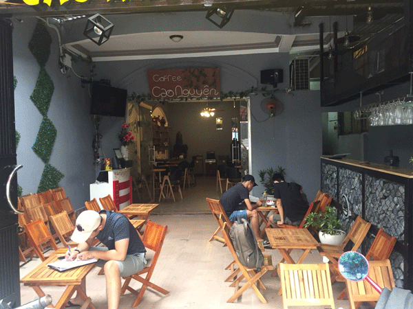 Sang gấp quán cafe giá rẻ khu K 300