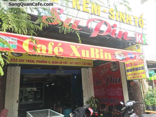 Sang gấp quán cafe kèm quầy vé số