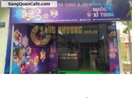 Sang gấp quán cafe kết hợp khu vui chơi thiếu nhi