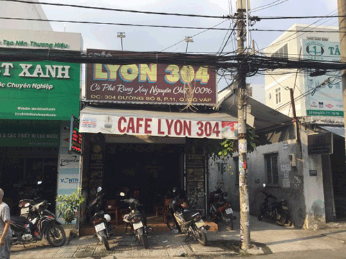 Sang Gấp Quán Cafe Lyon 2 mặt tiền quận Gò Vấp