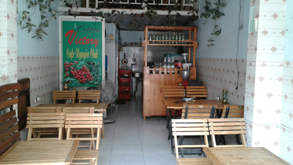 Sang gấp quán cafe Quận 7.