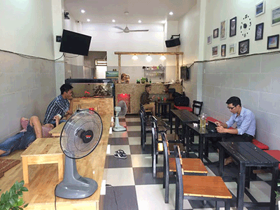 Sang gấp quán cafe quận Tân Phú