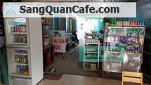 Sang gấp quán Café – Trà sữa, mặt tiền đường Bà Triệu, TT Hóc Môn.